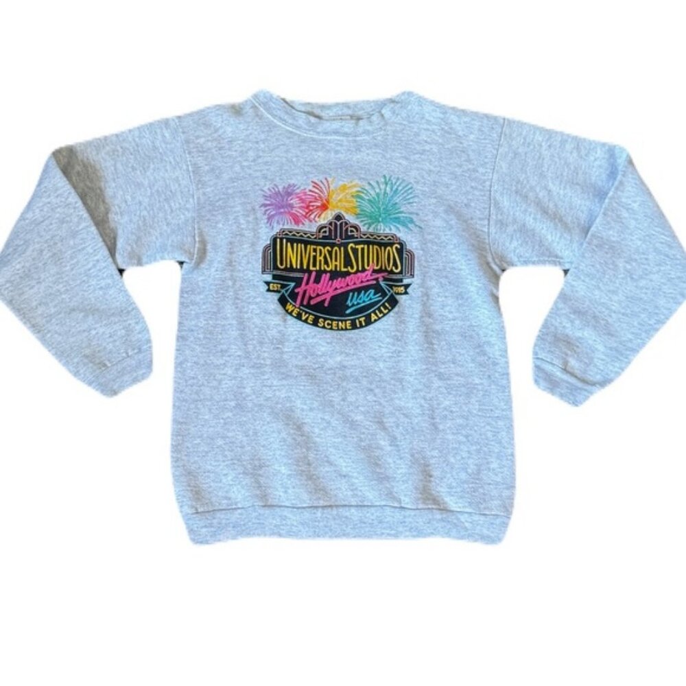 Vintage 90s Retro Universal Studios Sweatshirt Kids